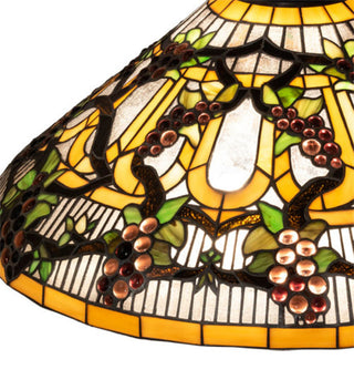 Meyda Lighting 48548 24" Wide Jeweled Grape Shade