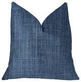 Blue Moon Blue Luxury Throw Pillow, 20"x30" Queen