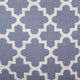 DII Polyester Bin Lattice Stonewash Blue Rectangle Medium