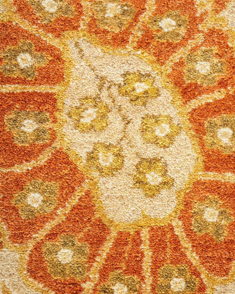 Mogul, One-of-a-Kind Hand-Knotted Area Rug, Ivory, 9' 2" x 11' 10"