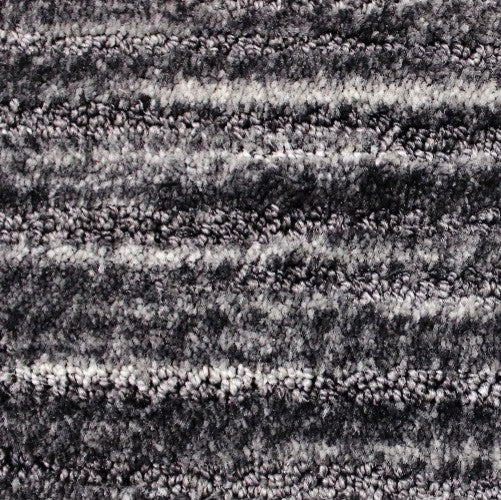 Threads 40 Oz. Nylon Carpet, Black Marble, 1 Sample 6"x6"