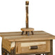 Hickory Log Paper Towel Holder, Hickory & Oak