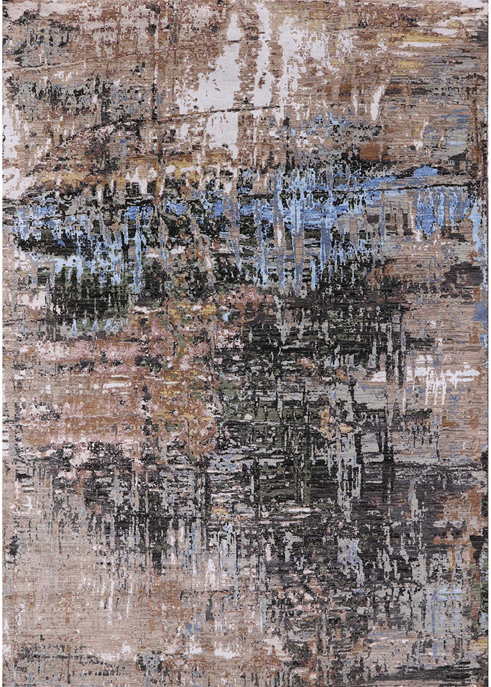 Ahgly Company Indoor Rectangle Mid-Century Modern Area Rugs, 8' x 10'