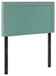 Jessamine Twin Upholstered Fabric Headboard