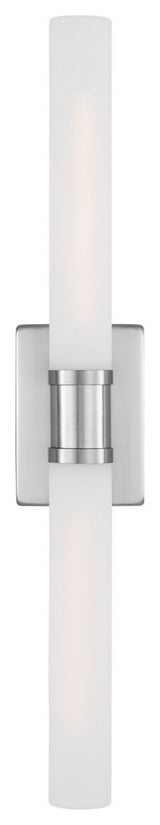 Keaton 2-Light Bath Vanity, Brushed Nickel