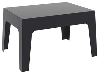 Compamia Box Outdoor Coffee Table, Black