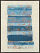 30x40 Mavi Vibe III, Framed Artwork, Espresso