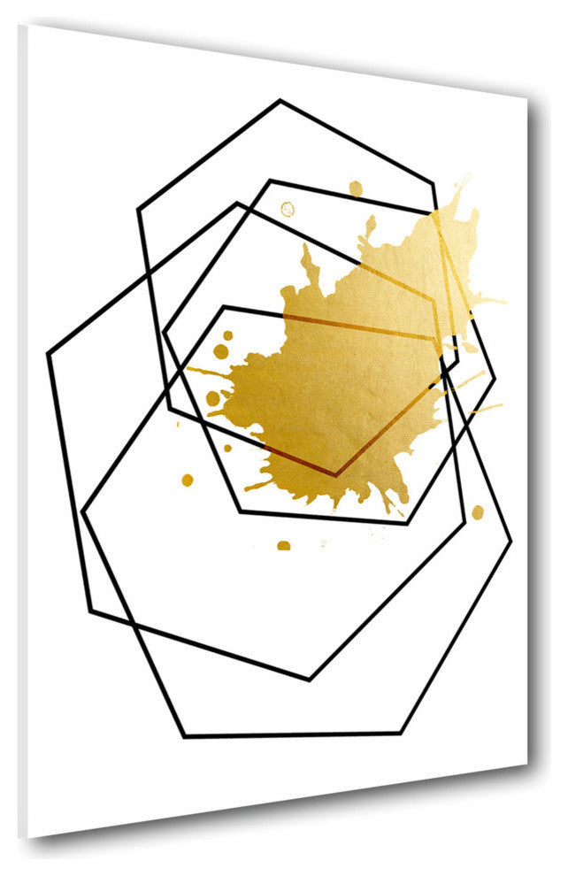 Wall Decor 'Gilt Mod III-B' in ArtPlexi