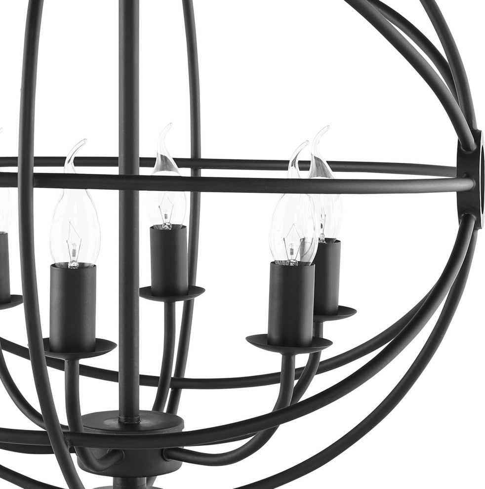 Modern Urban Contemporary Table Lamp, Black Steel