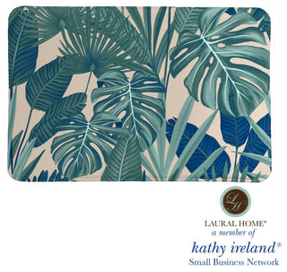Laural Home Palm Court Royal Memory Foam Rug