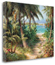 "Bahama Sail" By Art Fronckowiak, Giclee Print on Gallery Wrap Canvas