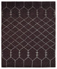 HAND KNOTTED LOOM SILK AREA RUGS-6'x9',Rectangle,Brown Beige,Contemporary