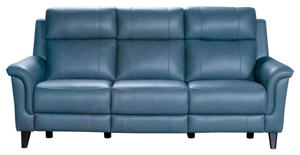 Kester Power Reclining Sofa w/Power Head Rests, Masen Bluegray