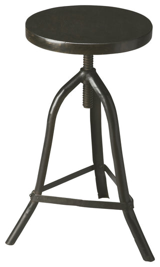 Butler Revolving Stool, Metalworks