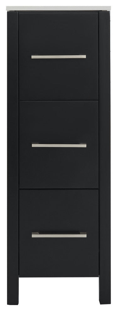 Vanity Art Vanity Cabinet, 12", Espresso