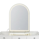 Stage Lite Arch XL Vanity Mirror, Stripe