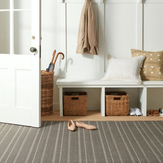 Bunny Williams x Dash & Albert Samson Oak Machine Washable Rug, Brown, 8' x 10'
