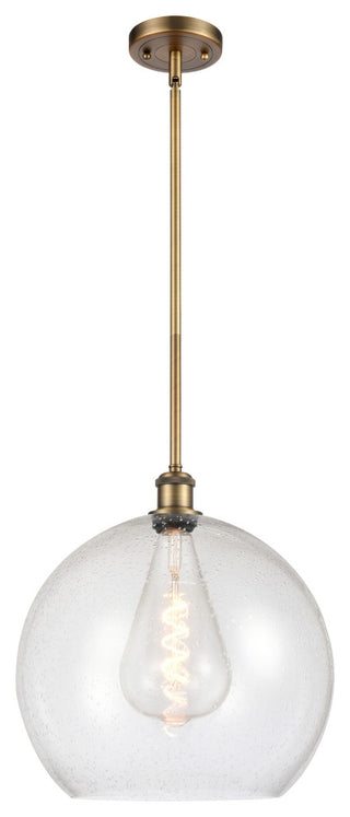 Innovations 516-1S-BB-G124-14 1-Light Pendant, Brushed Brass