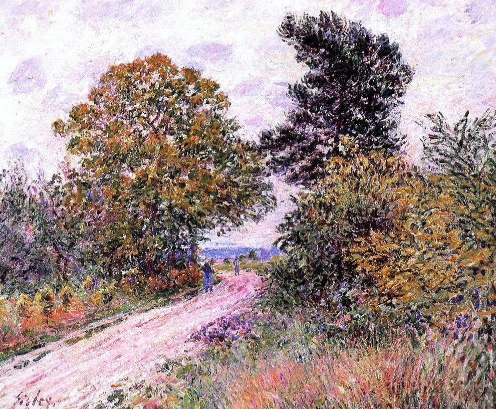Alfred Sisley Edge of the Fountainbleau Forest
