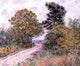 Alfred Sisley Edge of the Fountainbleau Forest