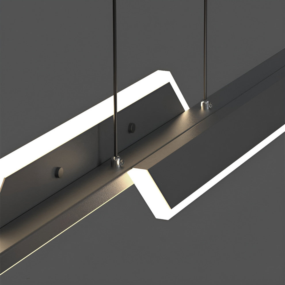 Bulle | Chandelier in a Minimalist Style for Living Room, Black