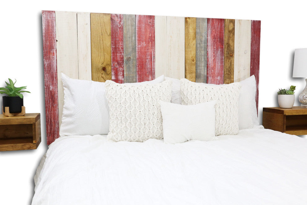 Handcrafted Headboard, Hanger Style, Country Mix, King