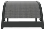 Adirondack Sling Outdoor Ottoman, Destiny Steel/Graphite