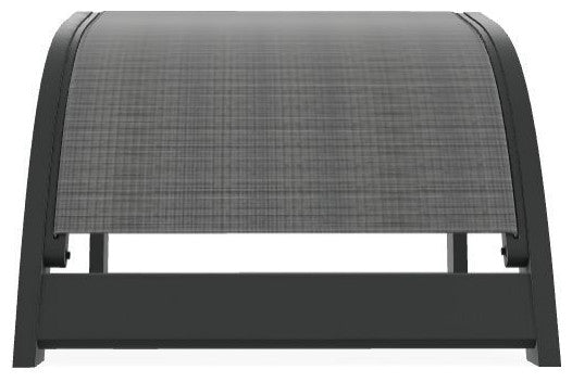 Adirondack Sling Outdoor Ottoman, Destiny Steel/Graphite
