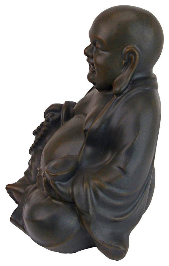 Design Toscano Medium Laughing Buddha Statue