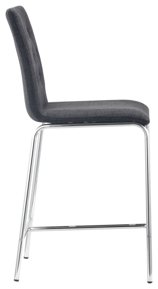 Uppsala Counter Chair, Set of 2 Graphite