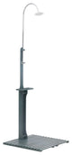 vidaXL Garden Shower Anthracite Wood
