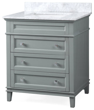 30" Felix Modern-Style Bathroom Vanity, Gray