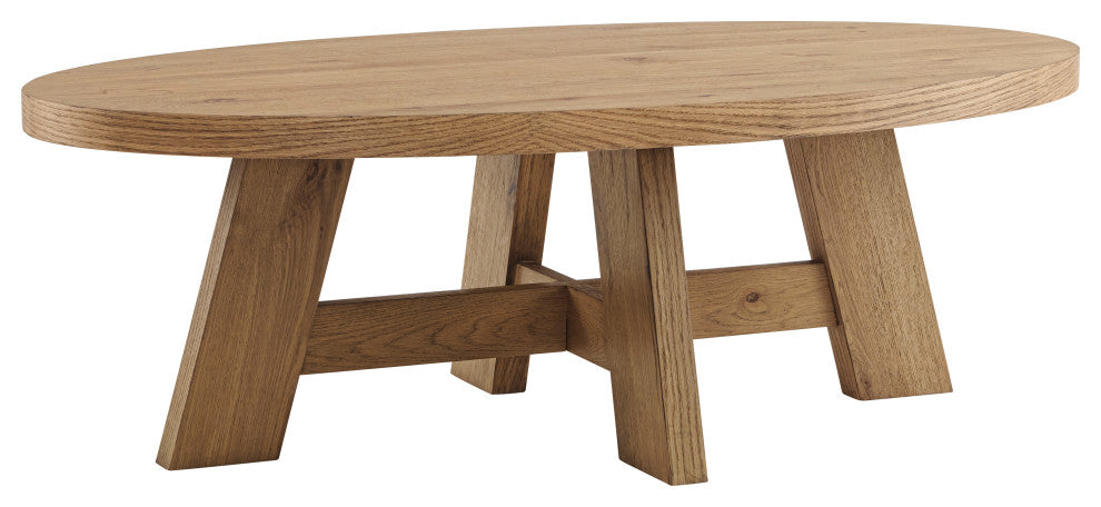 BoHo Natural Oval Coffee Table