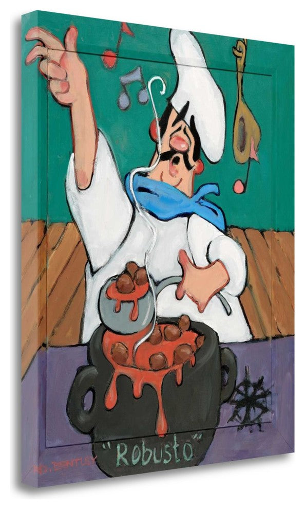"Robusto" By Robert Dewar Bentley, Giclee Print on Gallery Wrap Canvas