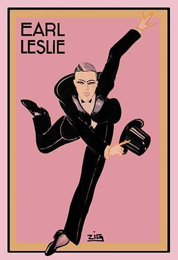 Earl Leslie - Canvas Poster 20" x 30"