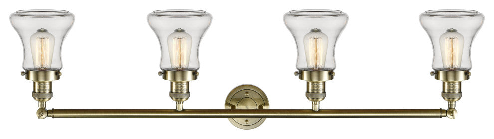 Innovations Lighting 215-Ab-S-G192 4 Light 42.25" Adjustable Bathroom Fixture