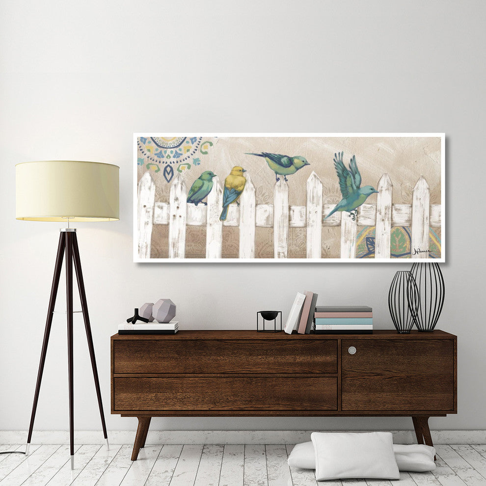 "Fly Away III" Digital Paper Print by Janelle Penner, 77"x32"