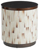 Crescent Commode End Table