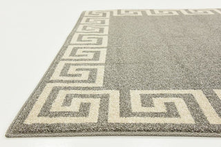 Unique Loom Gray Athens Modern 5' 0 x 8' 0 Area Rug