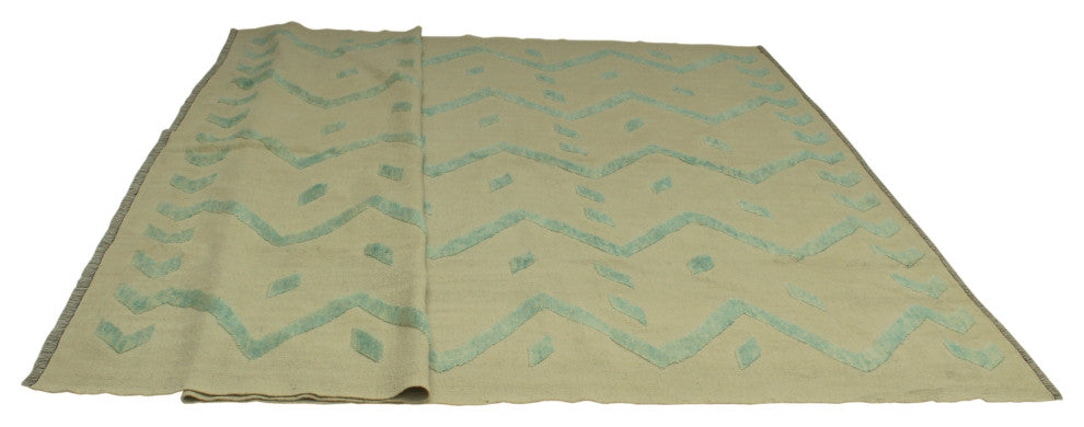 High-Low Kilim Wilhelmi Beige Rug