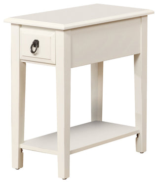 Jeana Side Table, White