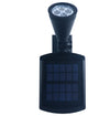 Black Outdoor Solar Powered 4-LED Flagpole Light