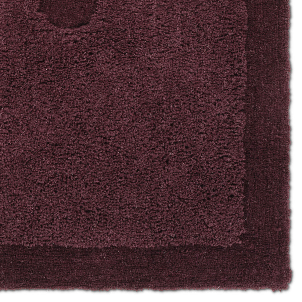 Jaipur Living Tanush AIB08 Handmade Solid Purple Area Rug, 9'6"x13'6"