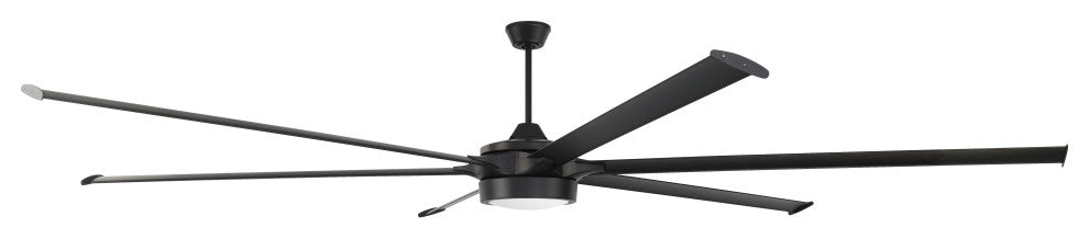 Prost 120" Ceiling Fan, Flat Black