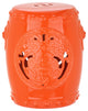 Safavieh Dragon Coin Garden Stool, Orange