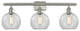 Innovations Lighting 516-3W-SN-G122-8 Athens 3 Light 26" Bath Vanity Light