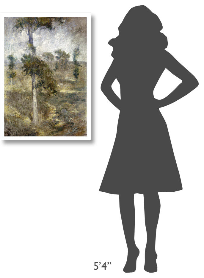 "Tulip Tree, Greenwich" Digital Paper Print by John Henry Twachtman, 23"x32"
