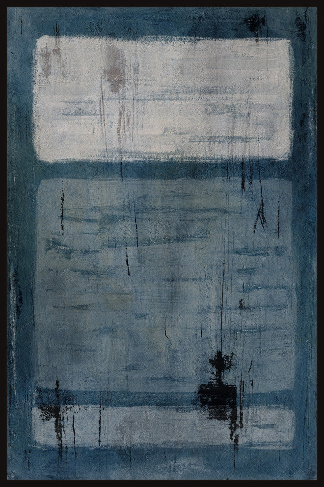 "Seeds of the Future" Floater Framed Painting Print on Canvas, 24x36