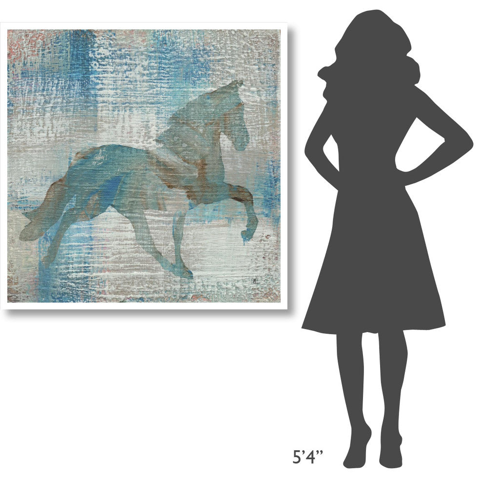 "Cheval II" Digital Paper Print by Studio Mousseau, 42"x42"