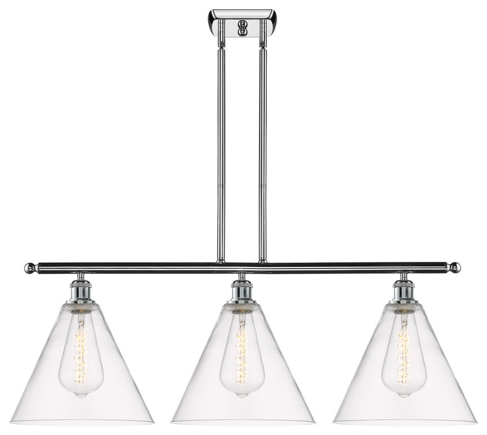 Innovations 516-3I-PC-GBC-122-LED 3 Light Island Light, Polished Chrome